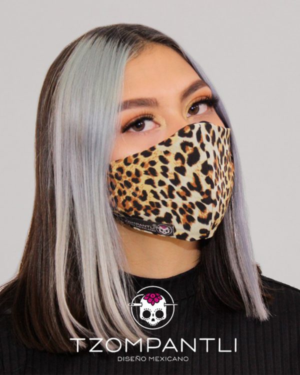CUBREBOCA LEOPARDO