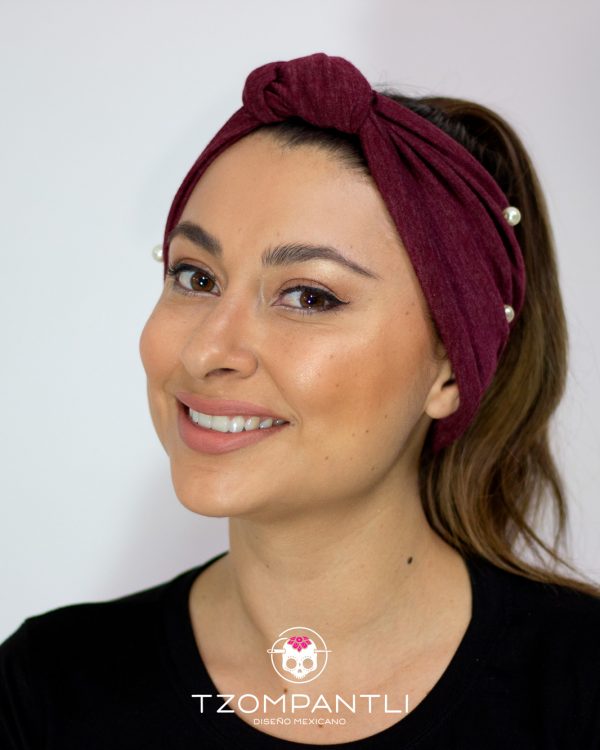 TURBANTE CON PERLAS