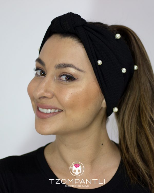 TURBANTE CON PERLAS