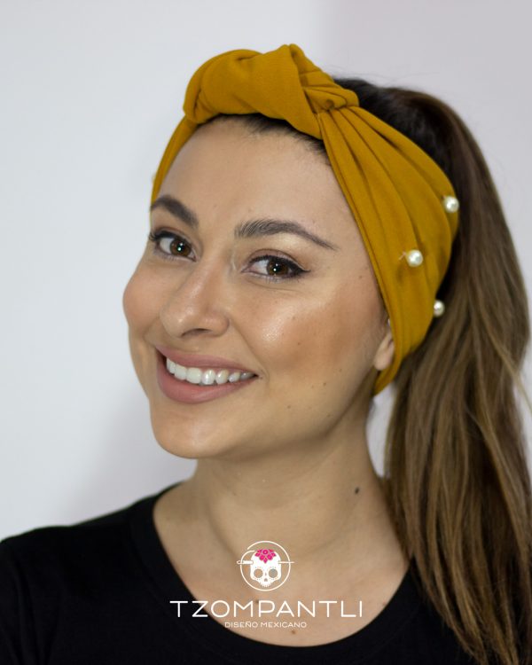 TURBANTE CON PERLAS